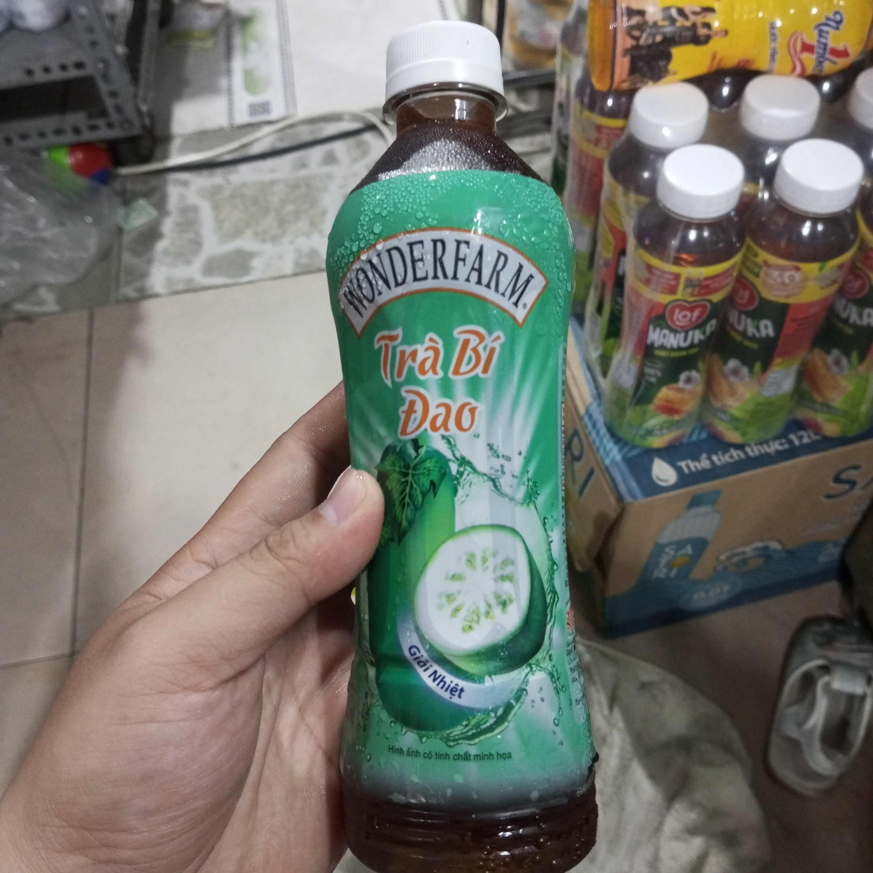 TRà bí đao chai Wonderfarm 440ml