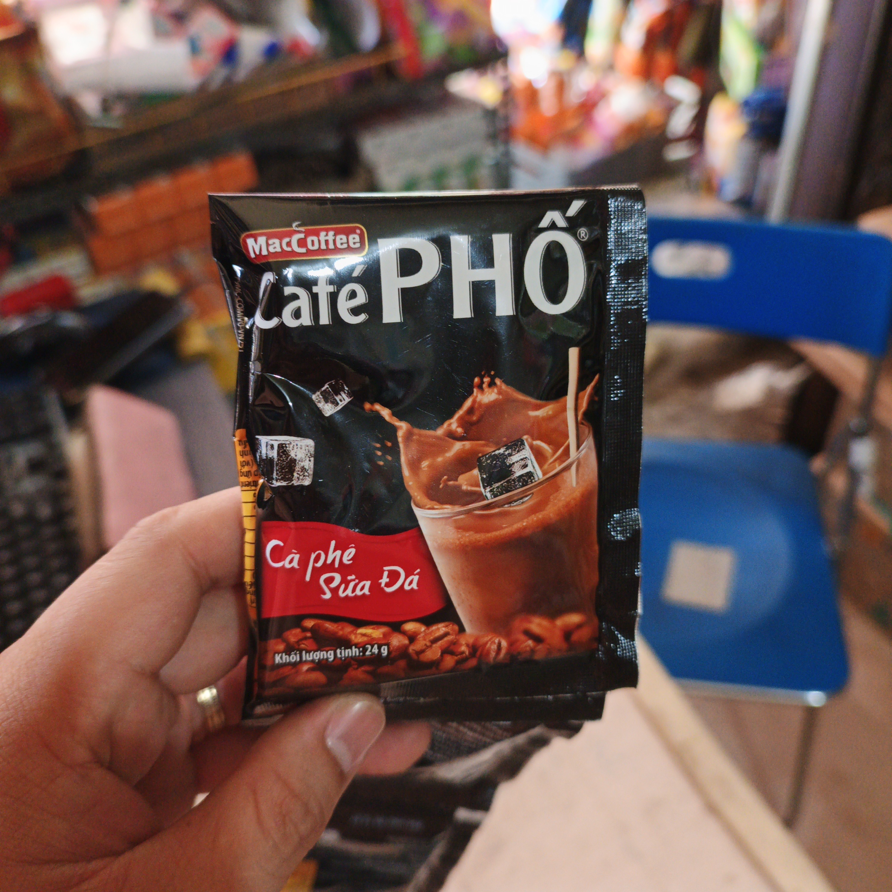 cafe phố gói lẻ