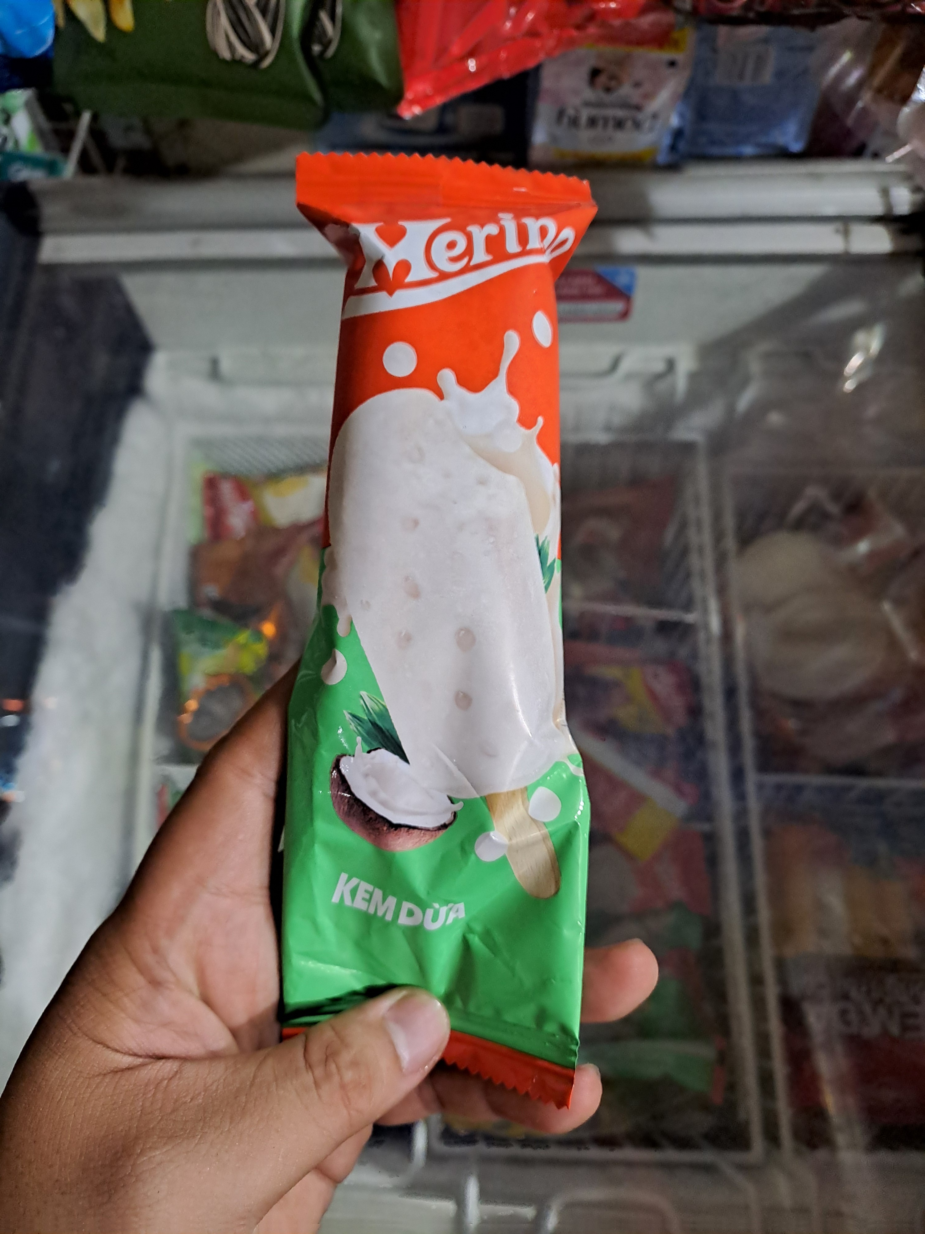 Kem merino Dừa