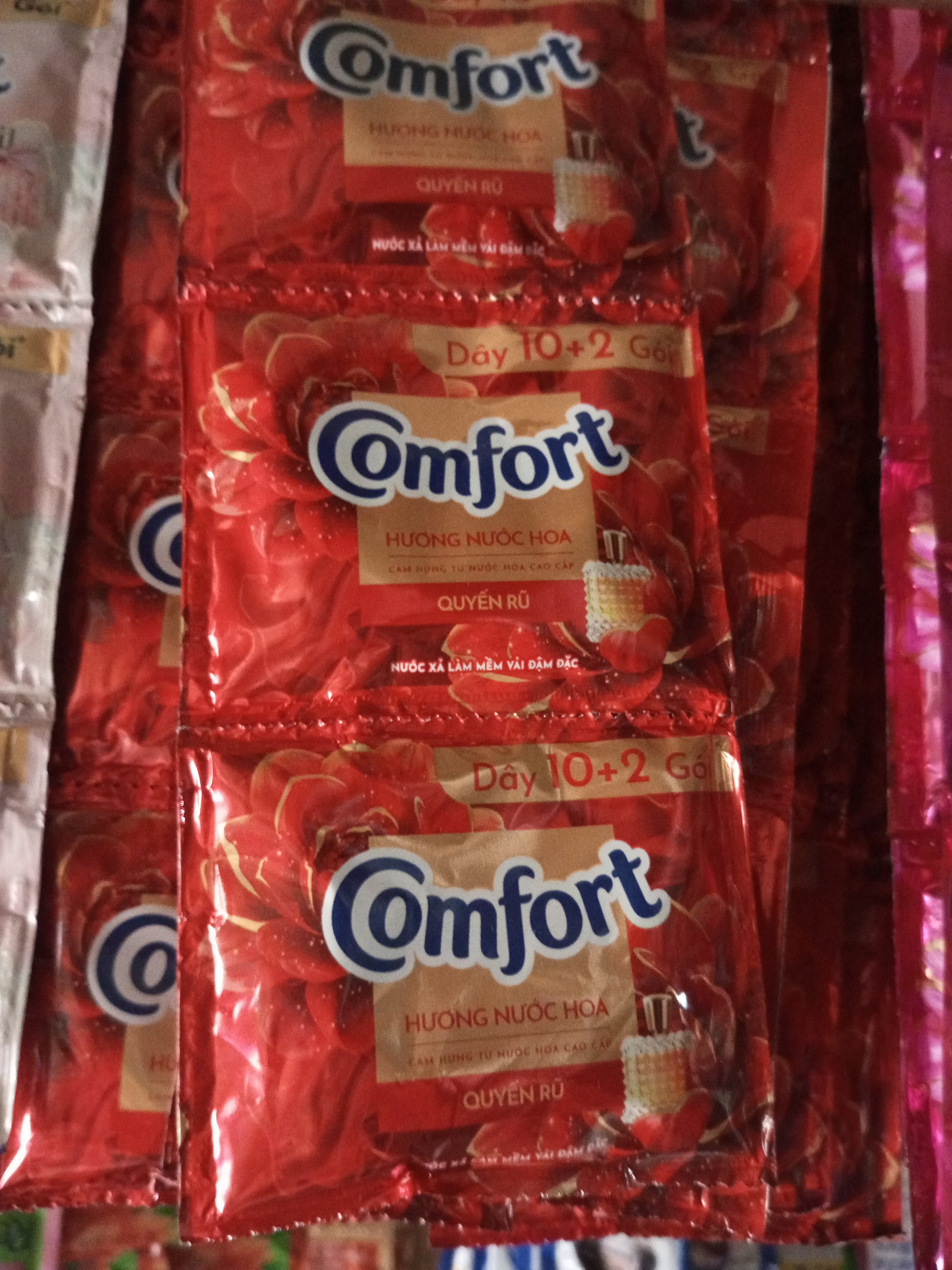 Dây xả đồ Comfort đỏ quyến rũ