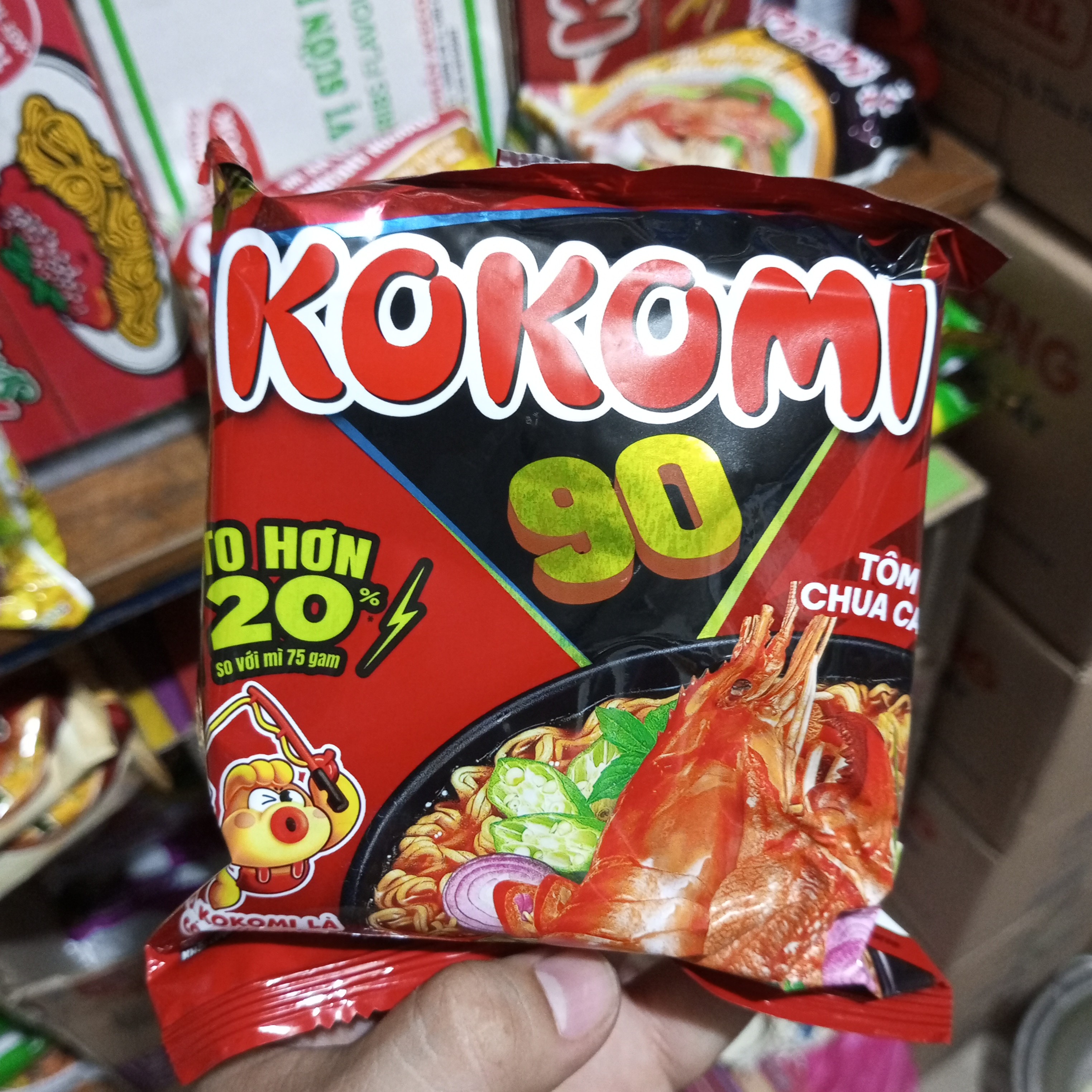 Mì kokomi tôm chua cay 90g