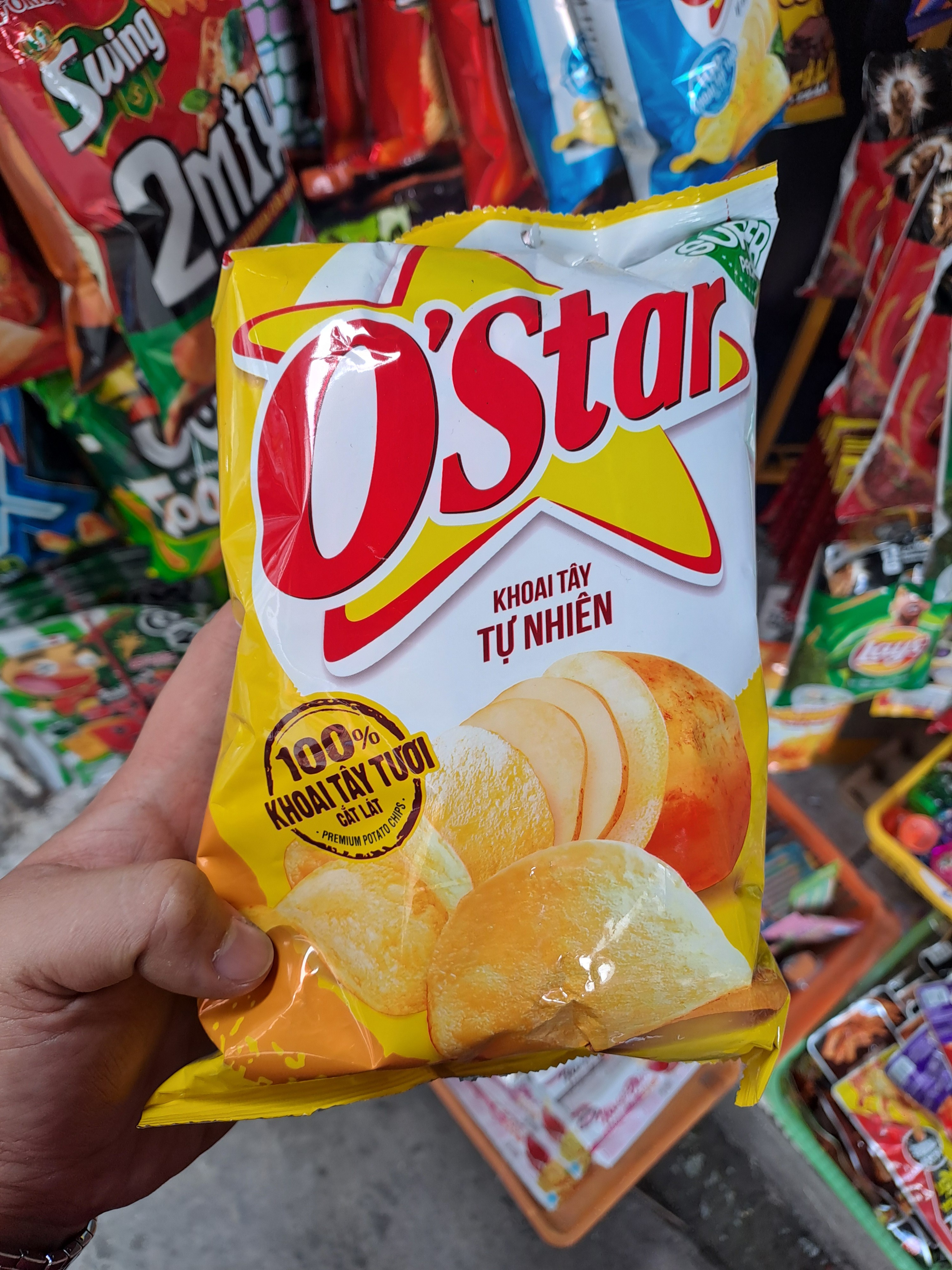 Snack Khoai tây O'Star vị tự nhiên 53g