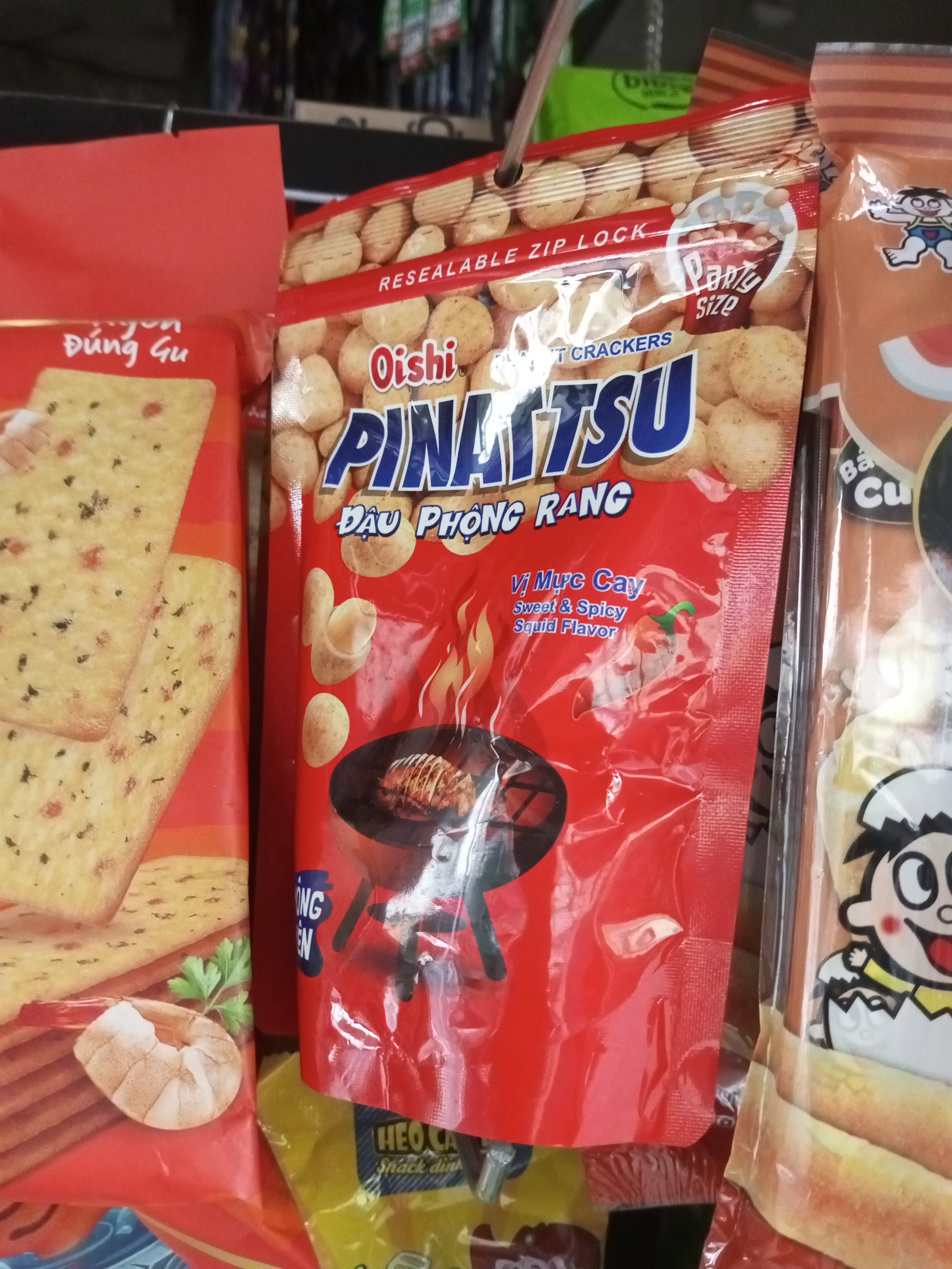 Đậu phộng pinattsu vị mực cay