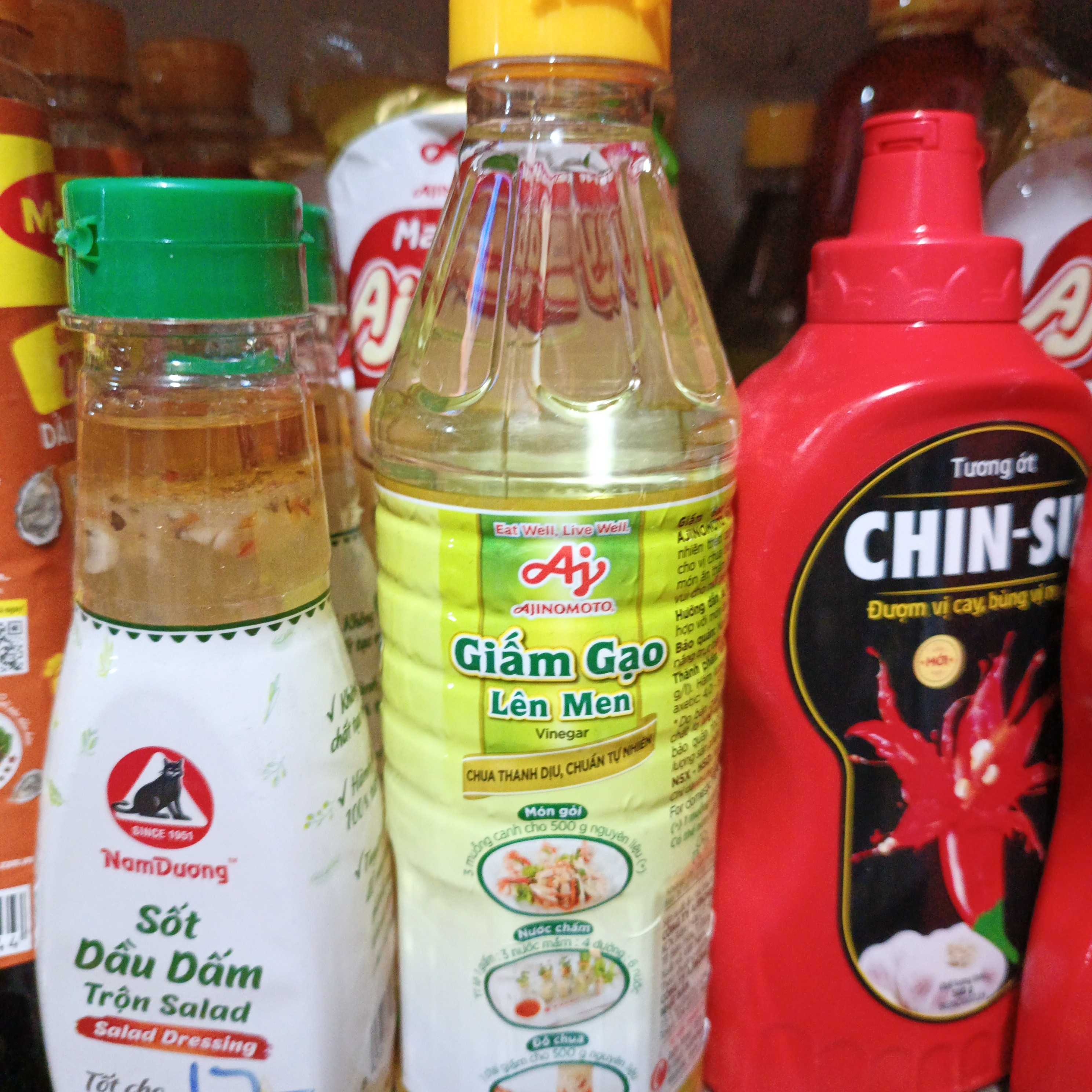 Giấm gạo lên men Ajinomoto 400ml