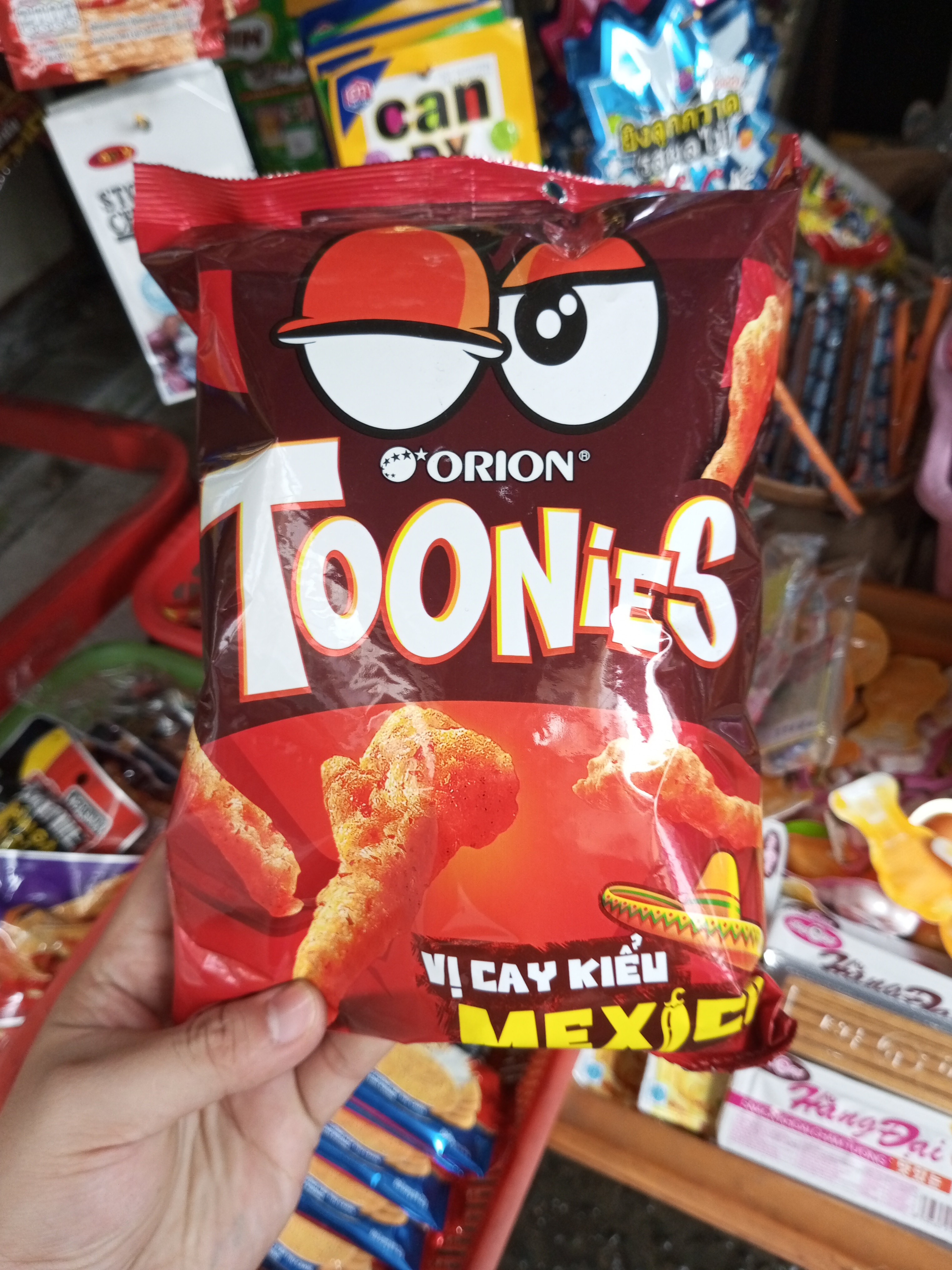 Snack Toonies Vị cay kiểu Mexico 60g