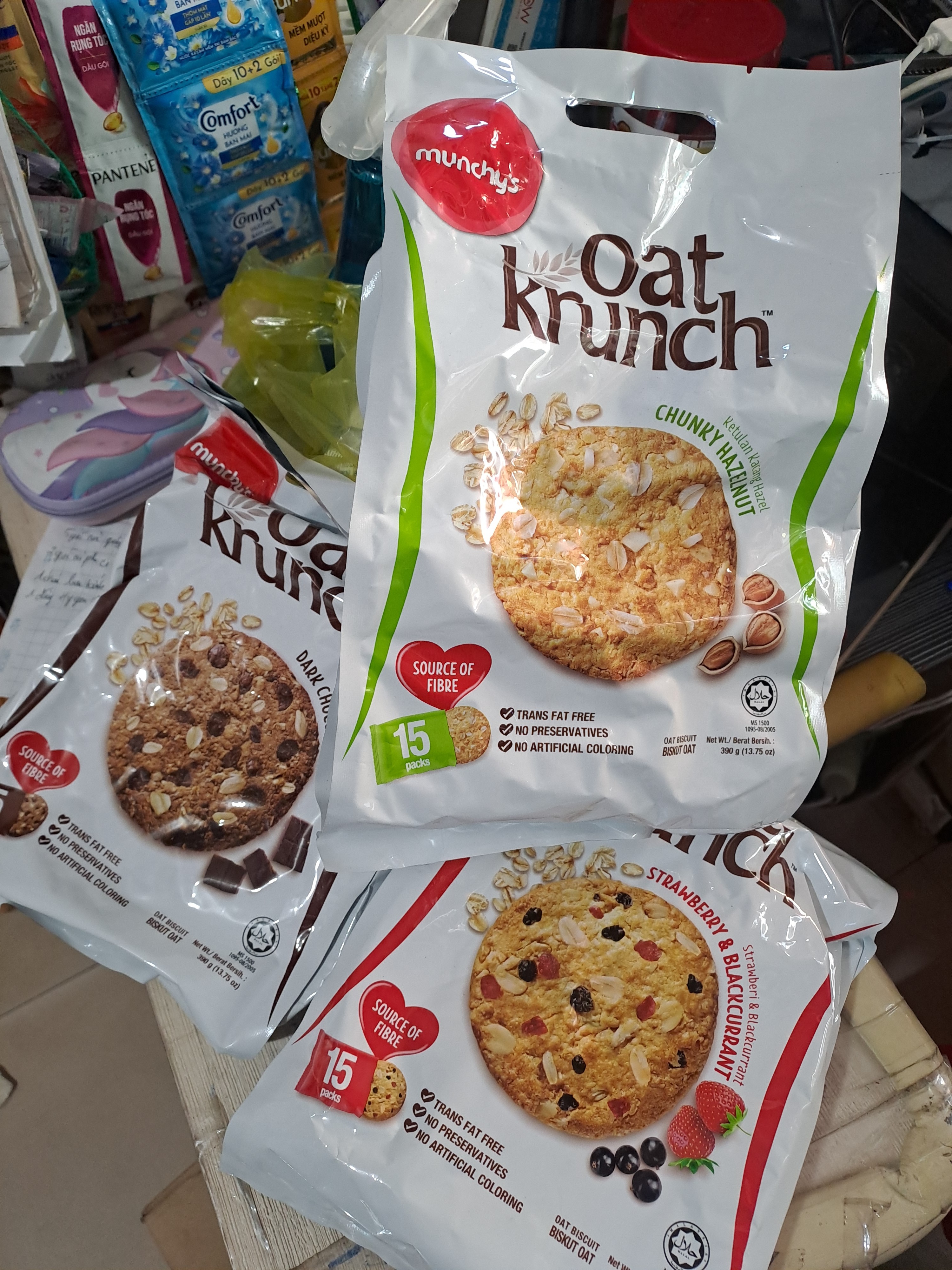 Bánh yến mạch Oat Krunch 390g