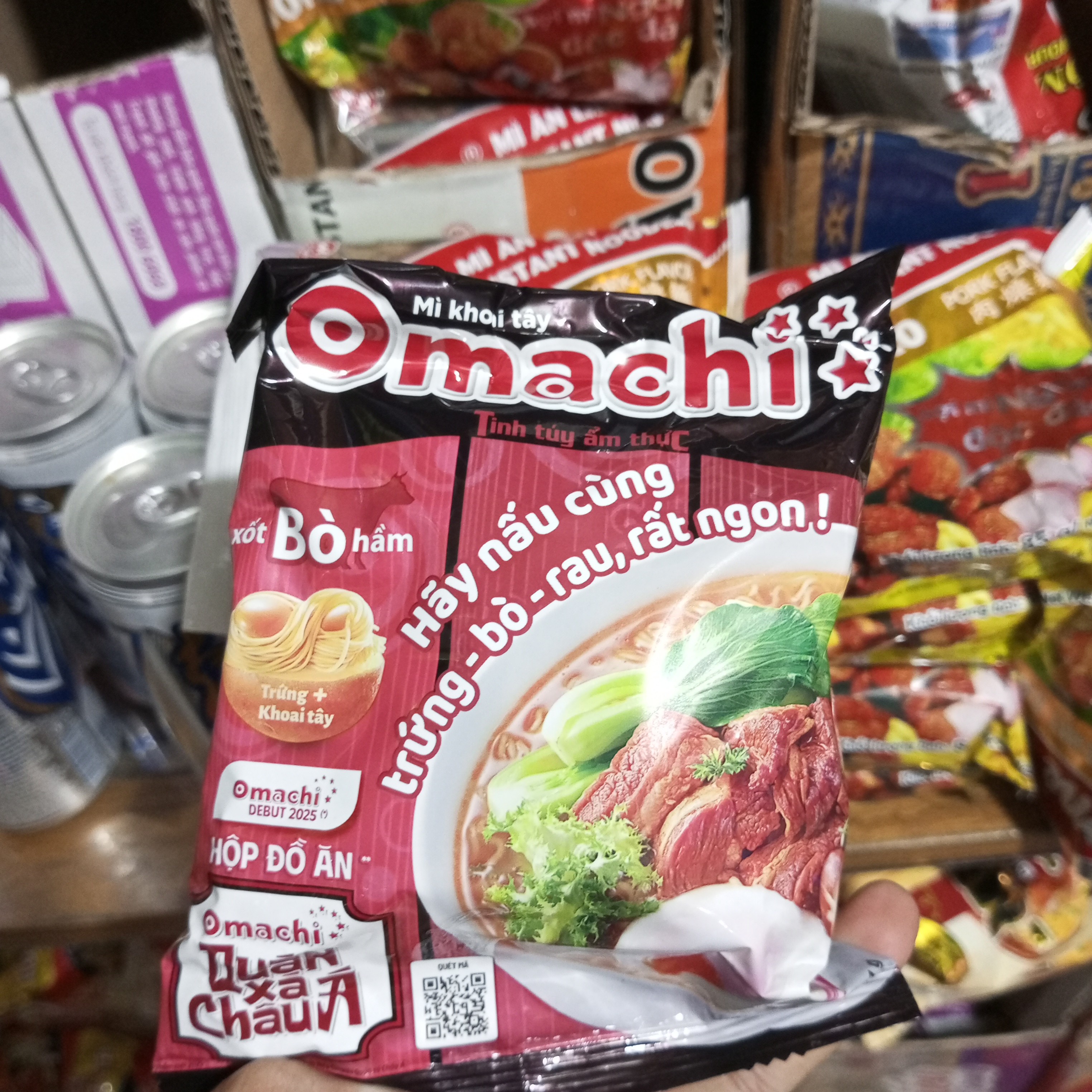 Mì gói omachi Bò 81g