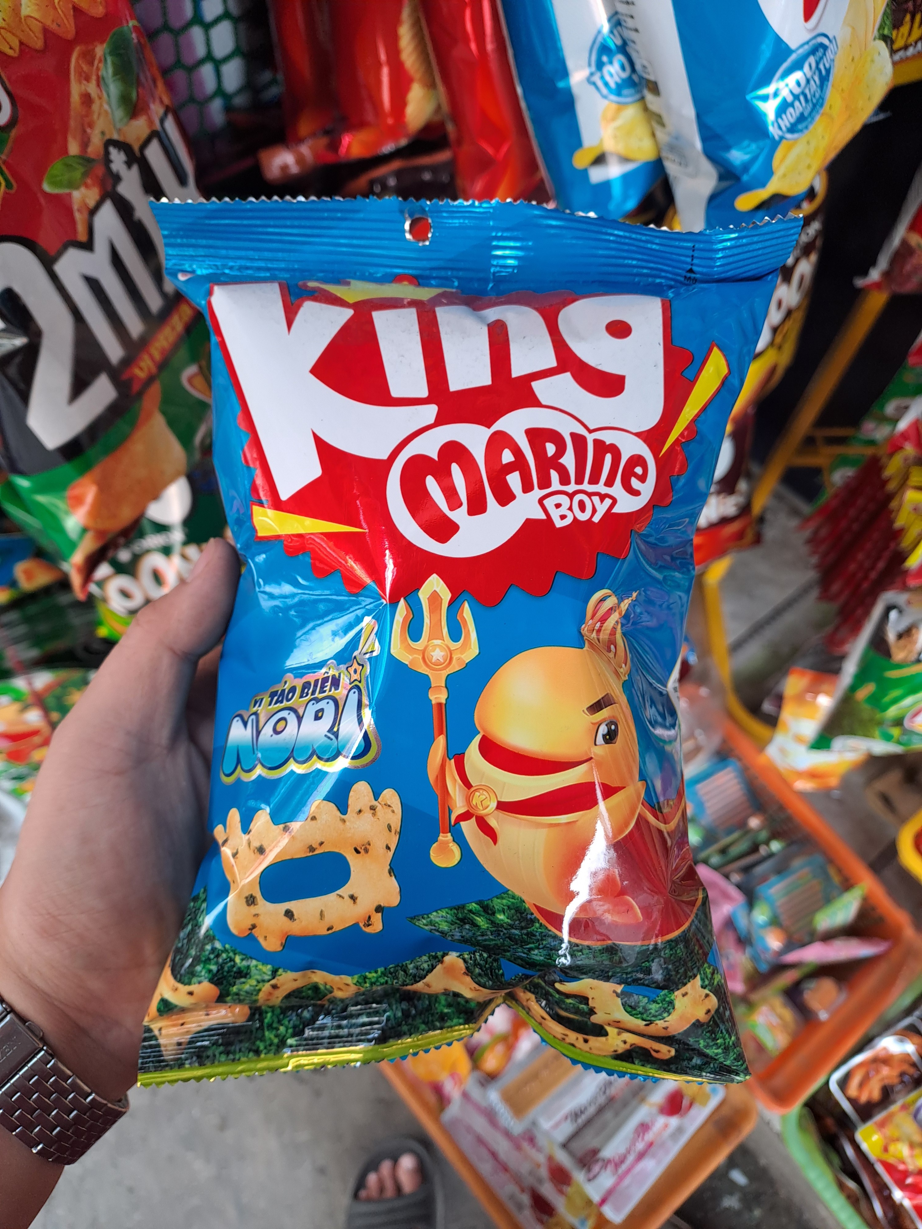 Snack King Marine boy vị tảo 56g