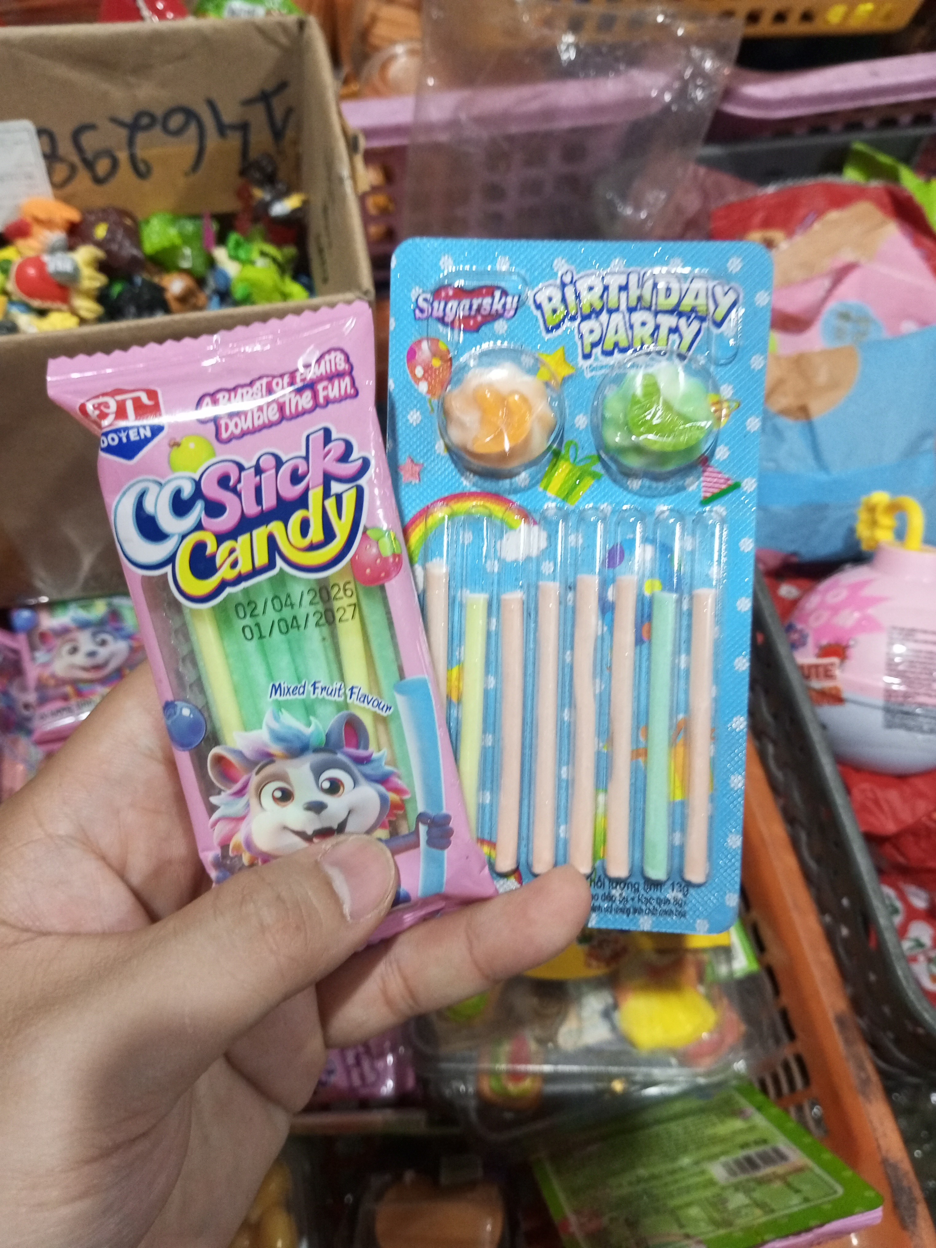 Stick Candy kẹo bột que