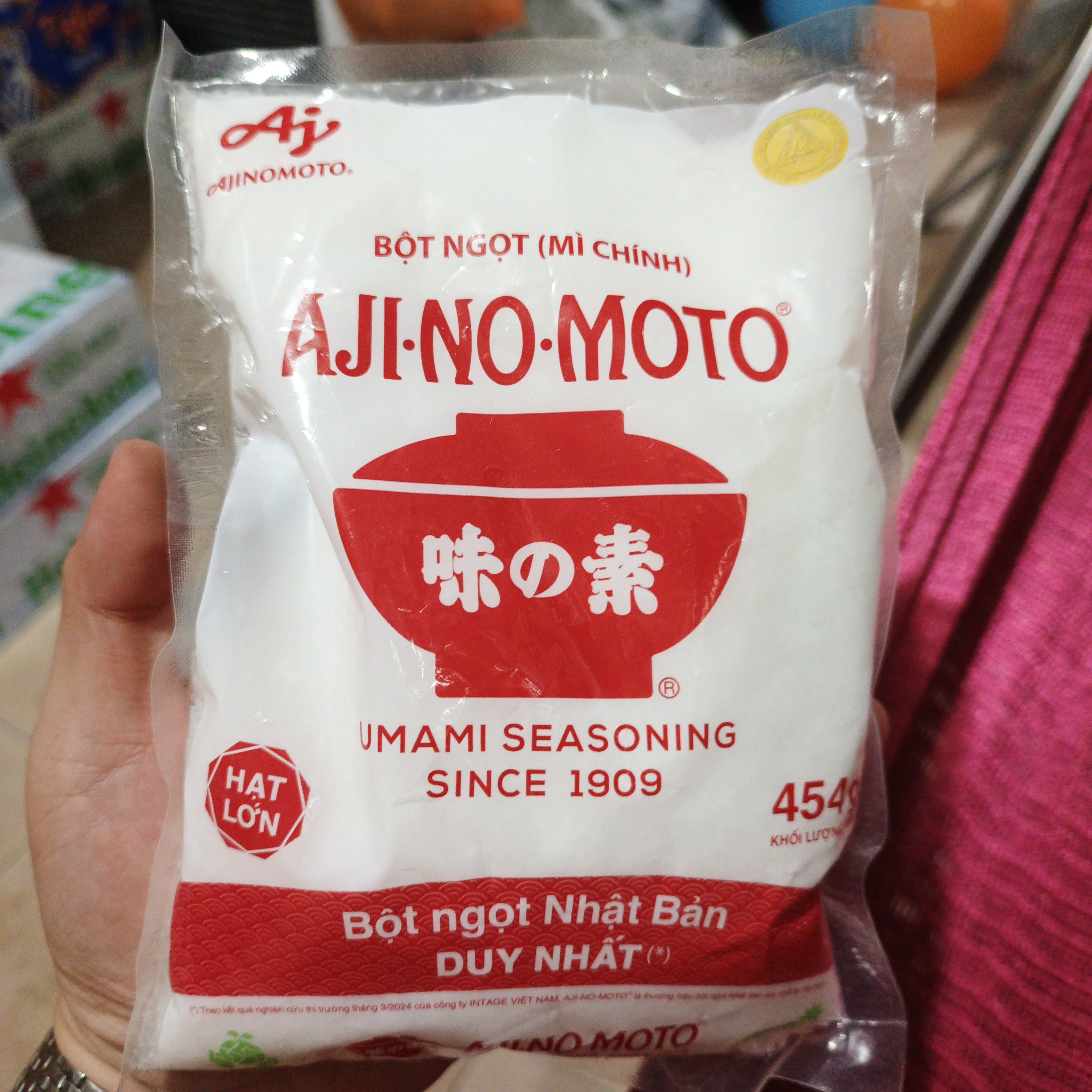Bột ngọt Ajinomoto 454GR