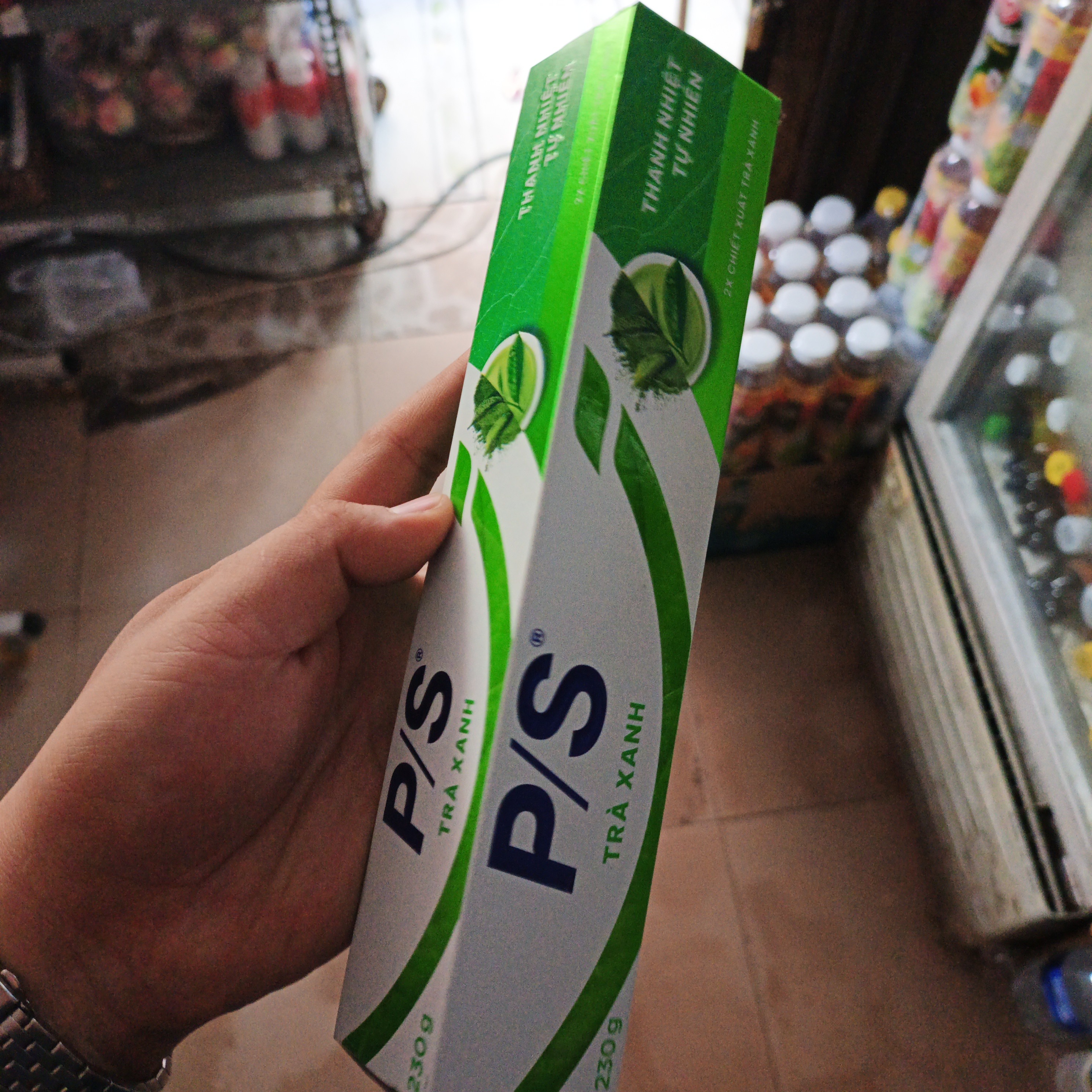 Kem đánh răng P/S TRà xanh 230g