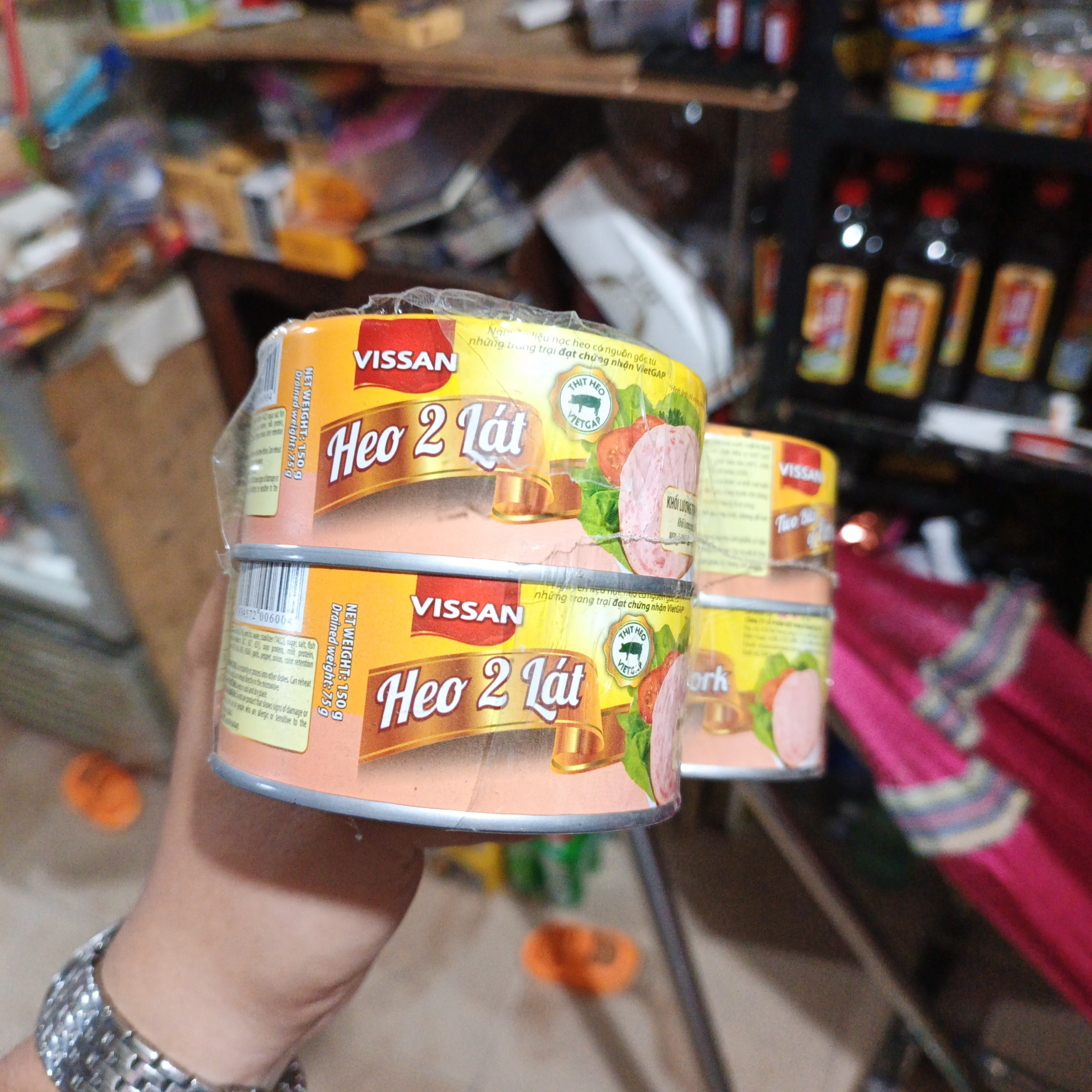 Heo 2 lát vissan 150g