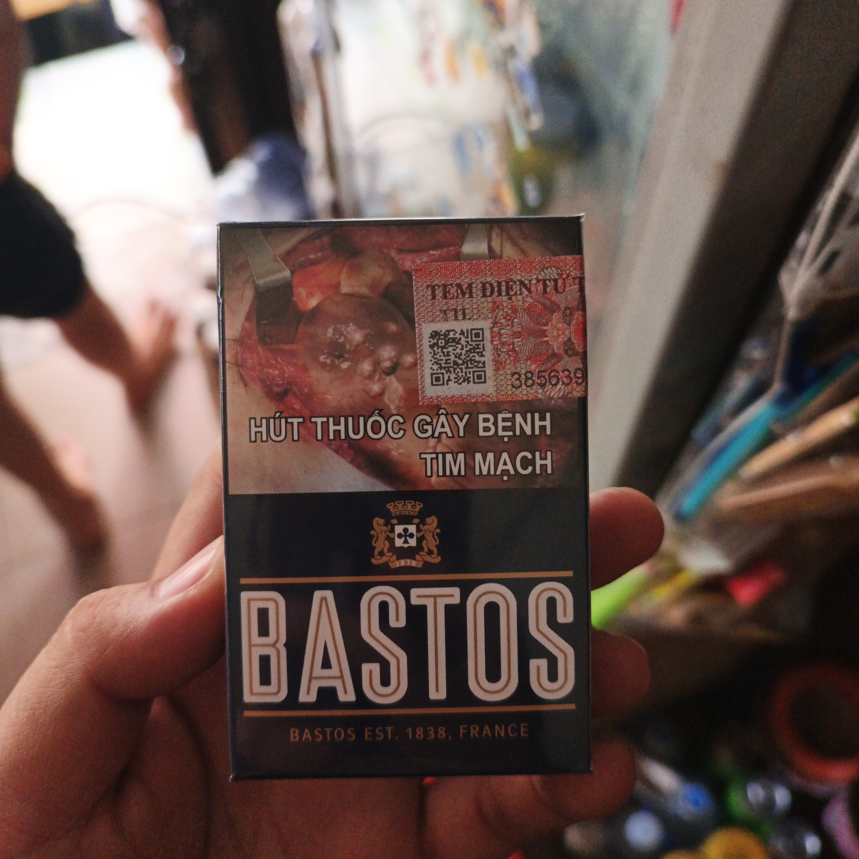 Thuốc lá Basto Tím