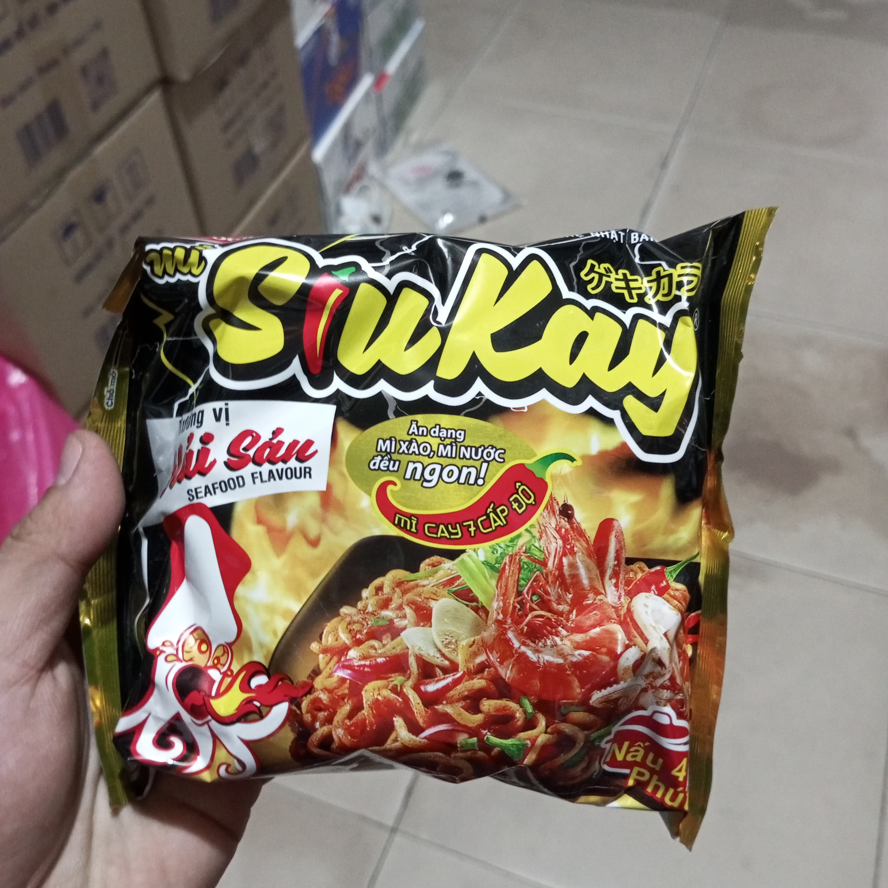 Mì Siukay hải sản 128g