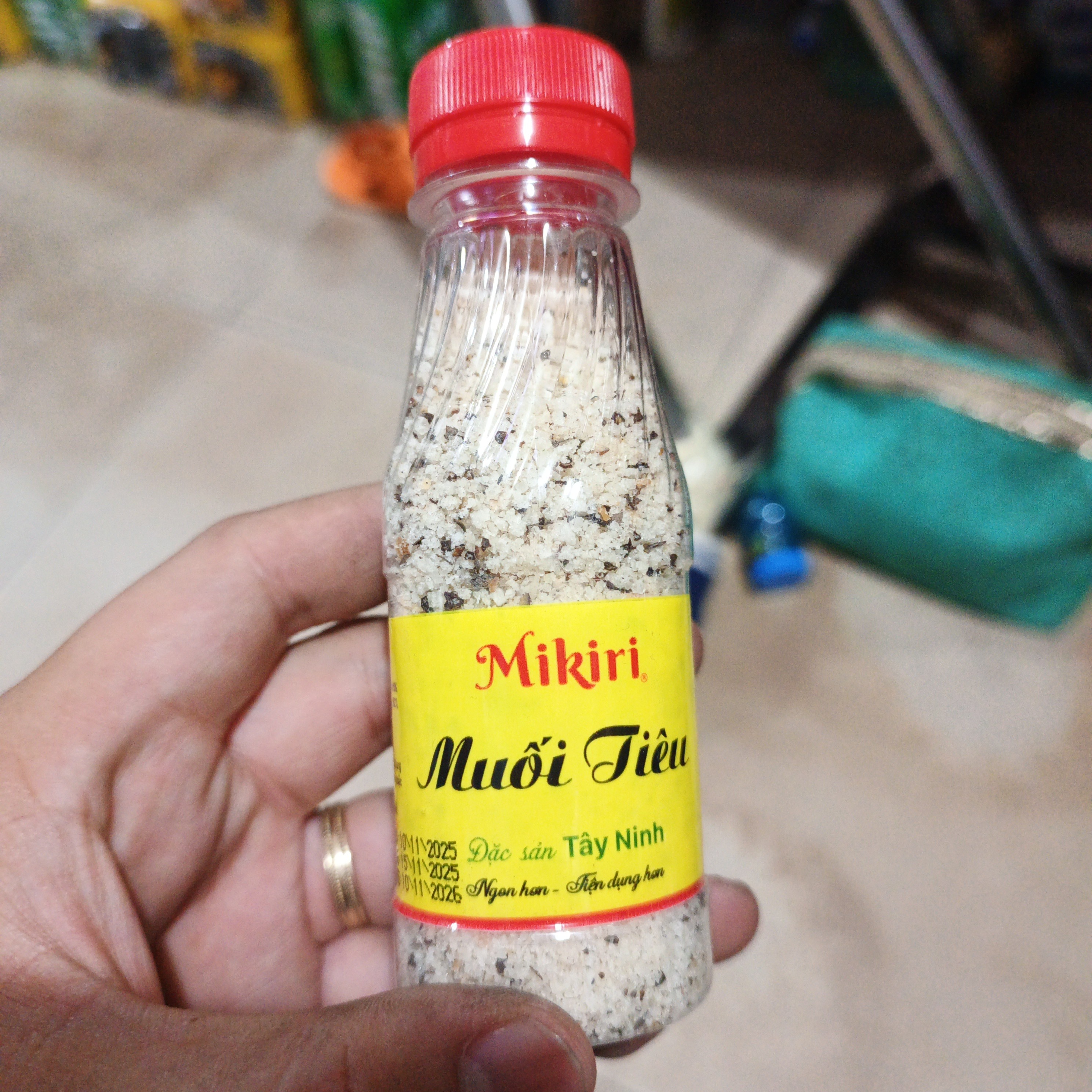 Muối tiêu đảm đang Mikiri hủ 85g
