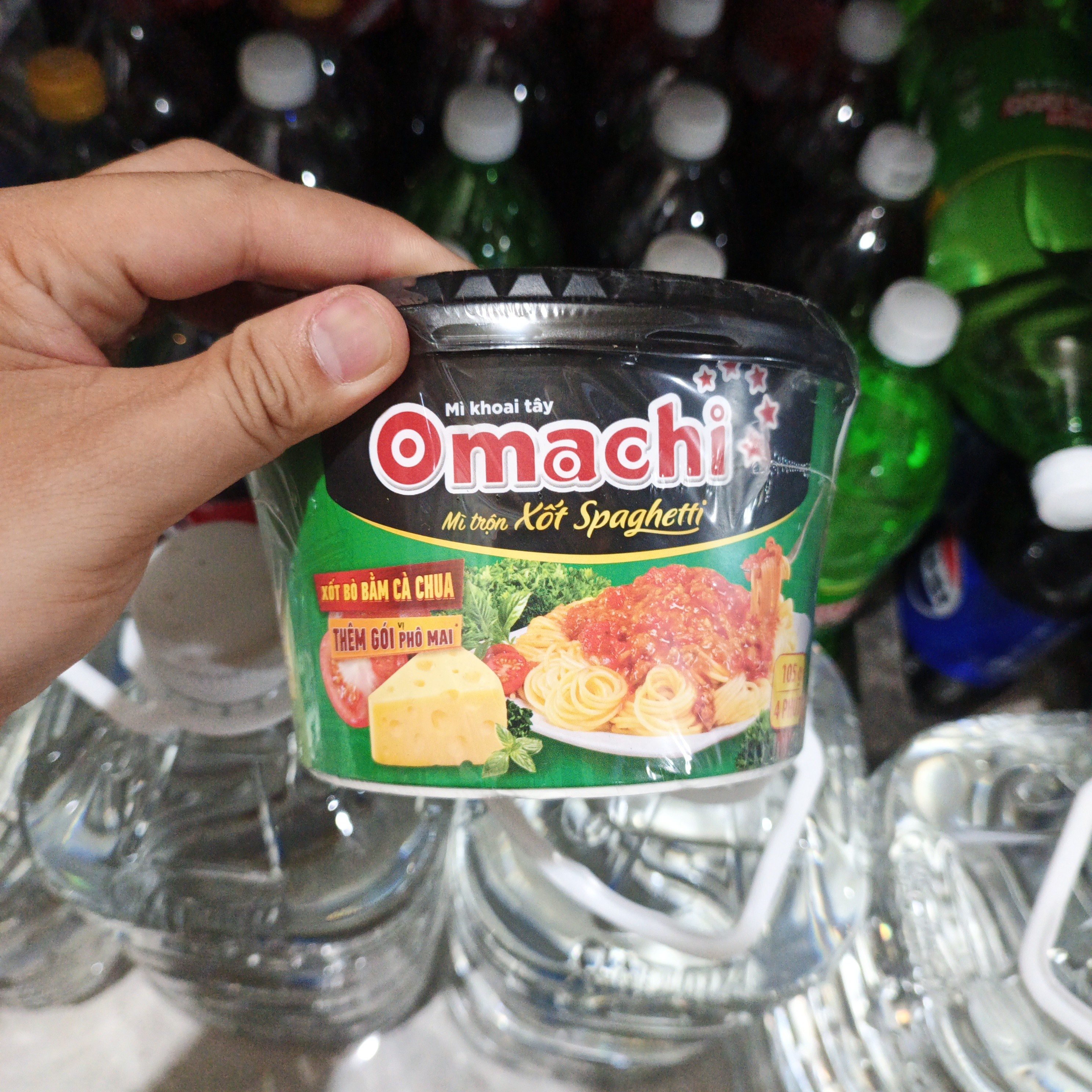 Mì tô Omachi Xốt Spaghetti 105gr