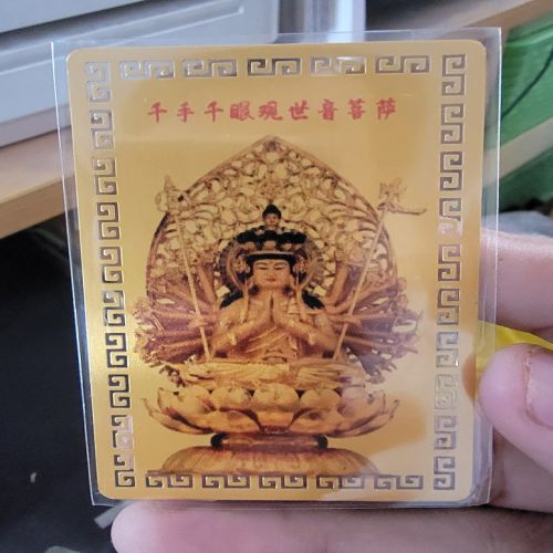 kim bài linh phù thiên thủ thiên nhãn